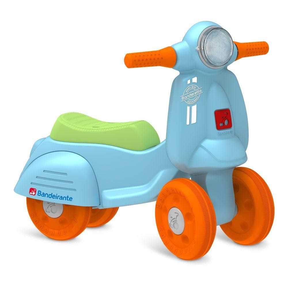 Baby Bike Equilíbrio Banderetta Azul - Bandeirante