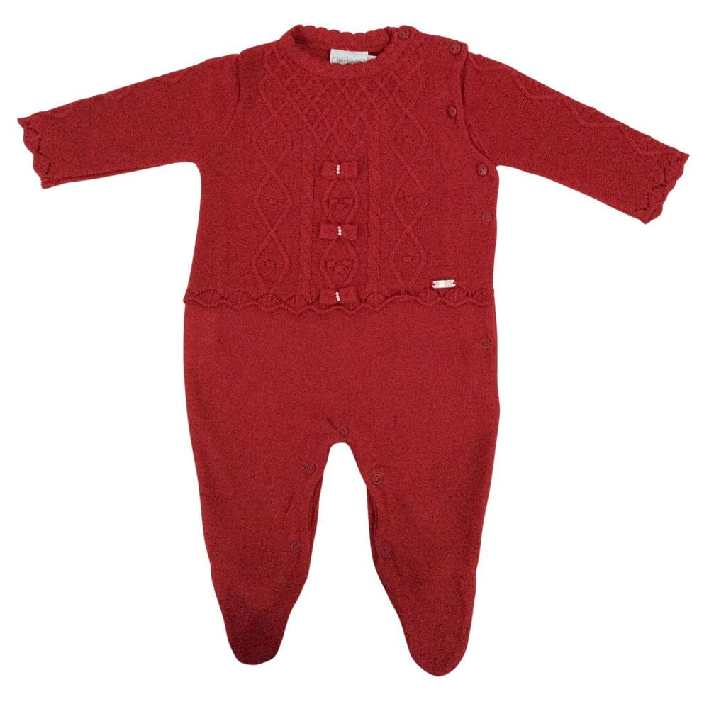 Macacão longo  linha fem Noruega  vermelho