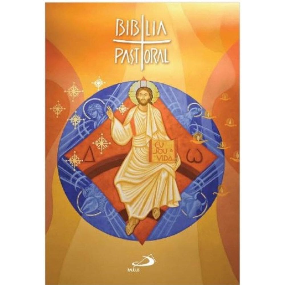 Biblia Pastoral - Cristal - Cristo Branco - Paulus