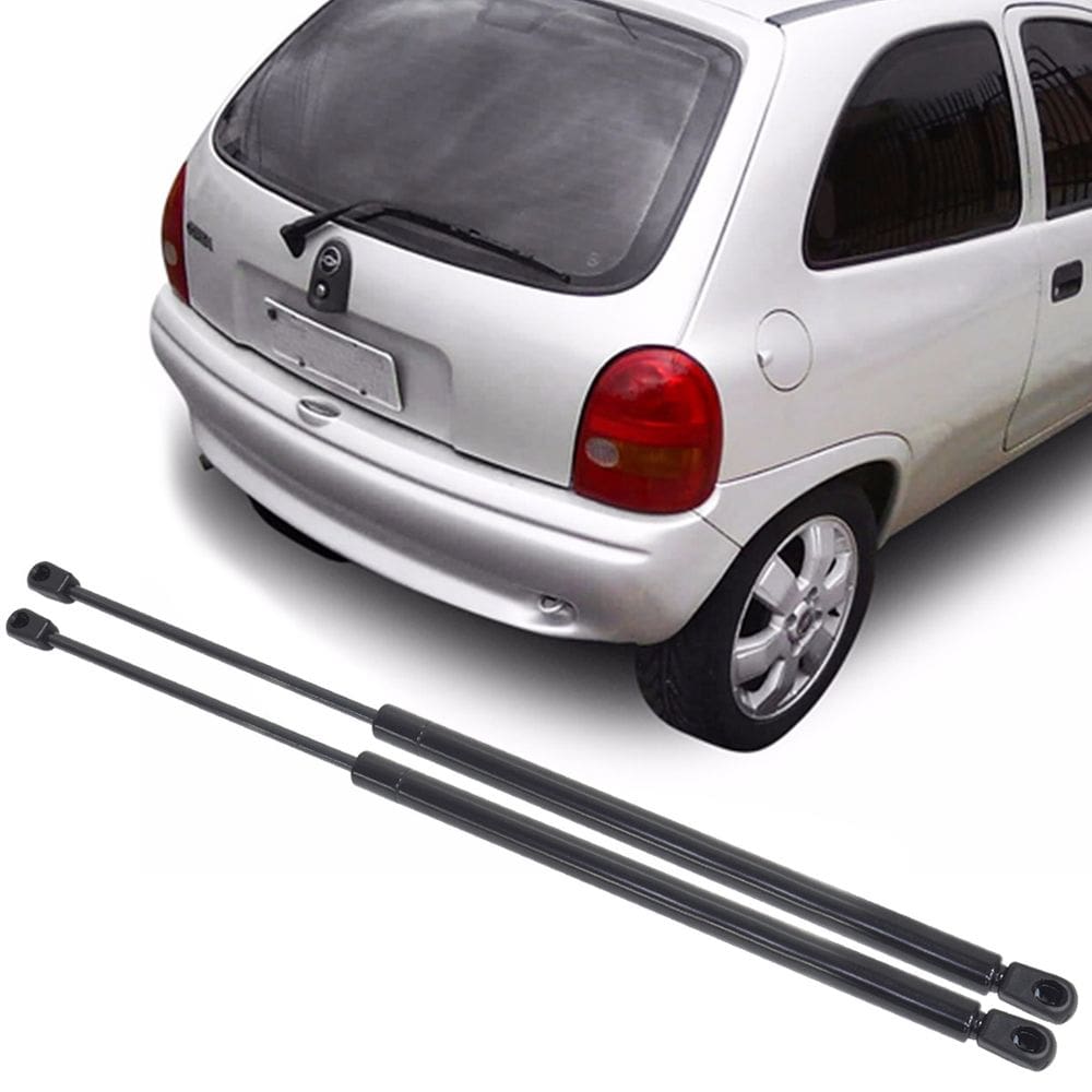 Par Amortecedor Tampa Traseira Porta Malas Corsa Hatch 2 Portas 1994 à 2001 Mola Gás