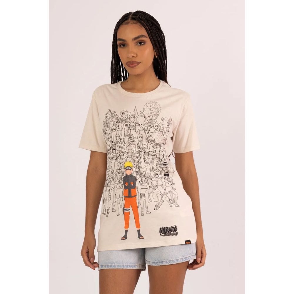 Camiseta Naruto Personagens - Piticas