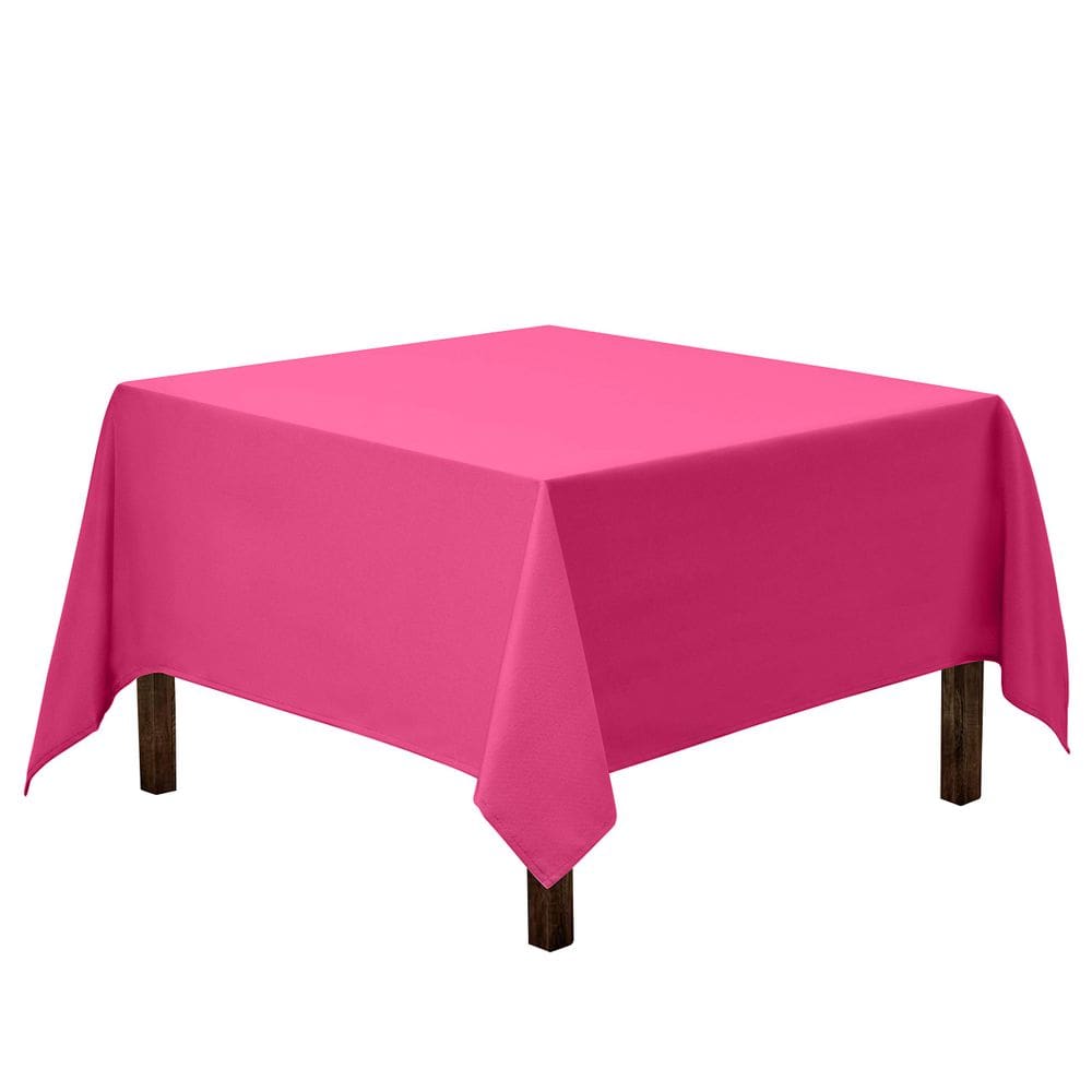 Toalha de mesa Gee Di Moda Fuchsia 132x132cm para mesa pequena