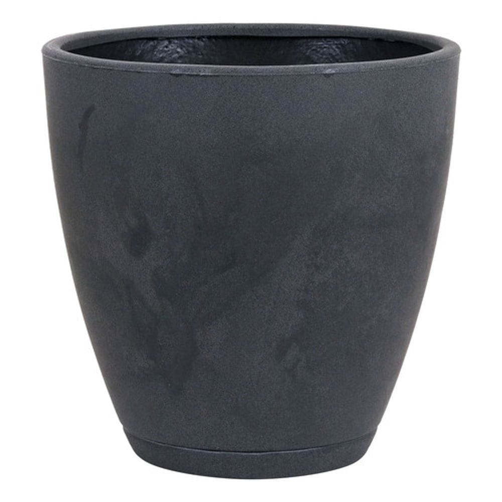 Kit 2 Vasos Naterial Samba Preto 44 Cm Com Prato