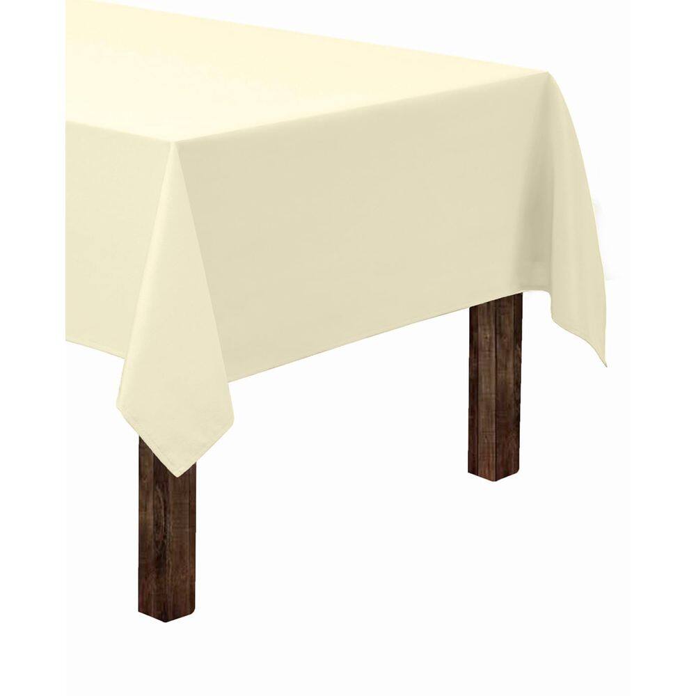 Toalha de mesa Gee Di Moda Retangular 152x320cm Poliéster Marfim