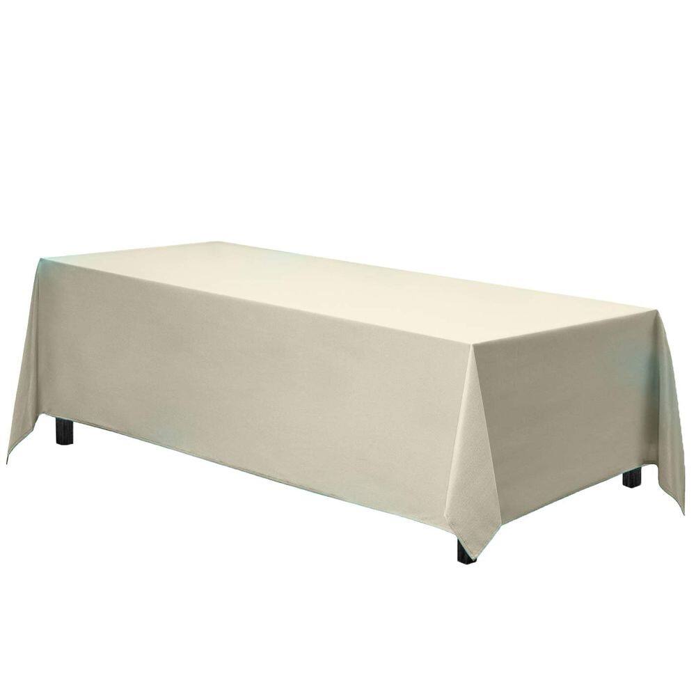 Toalha de mesa Gee Di Moda Retangular 70x120cm Poliéster Marfim