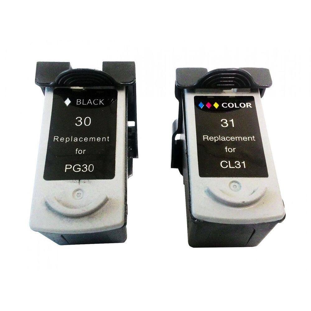 Kit Cartucho Tinta Compatível Canon Pg30 Cl31 Ip1800 Ip140