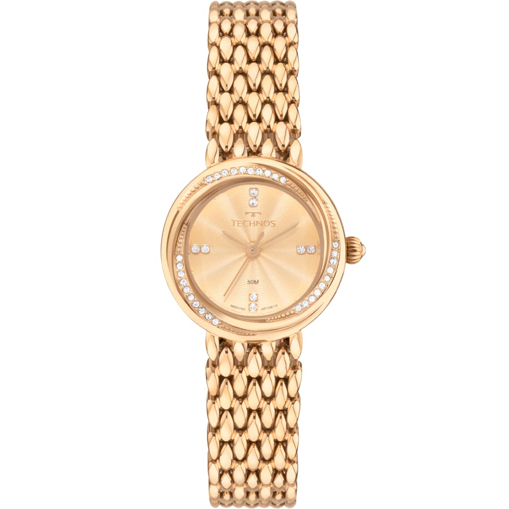 Relógio TECHNOS feminino analógico quartz 2035NBL/1D