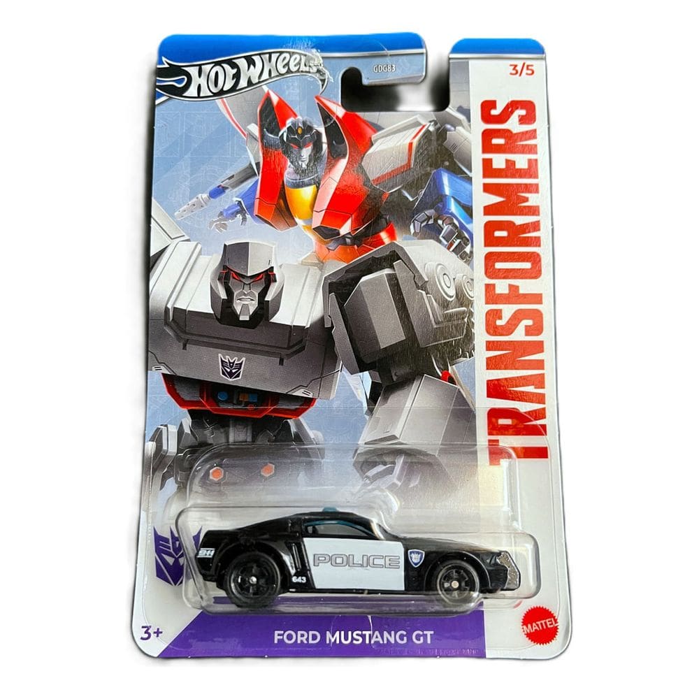 Carrinho - Ford Mustang GT Transformers