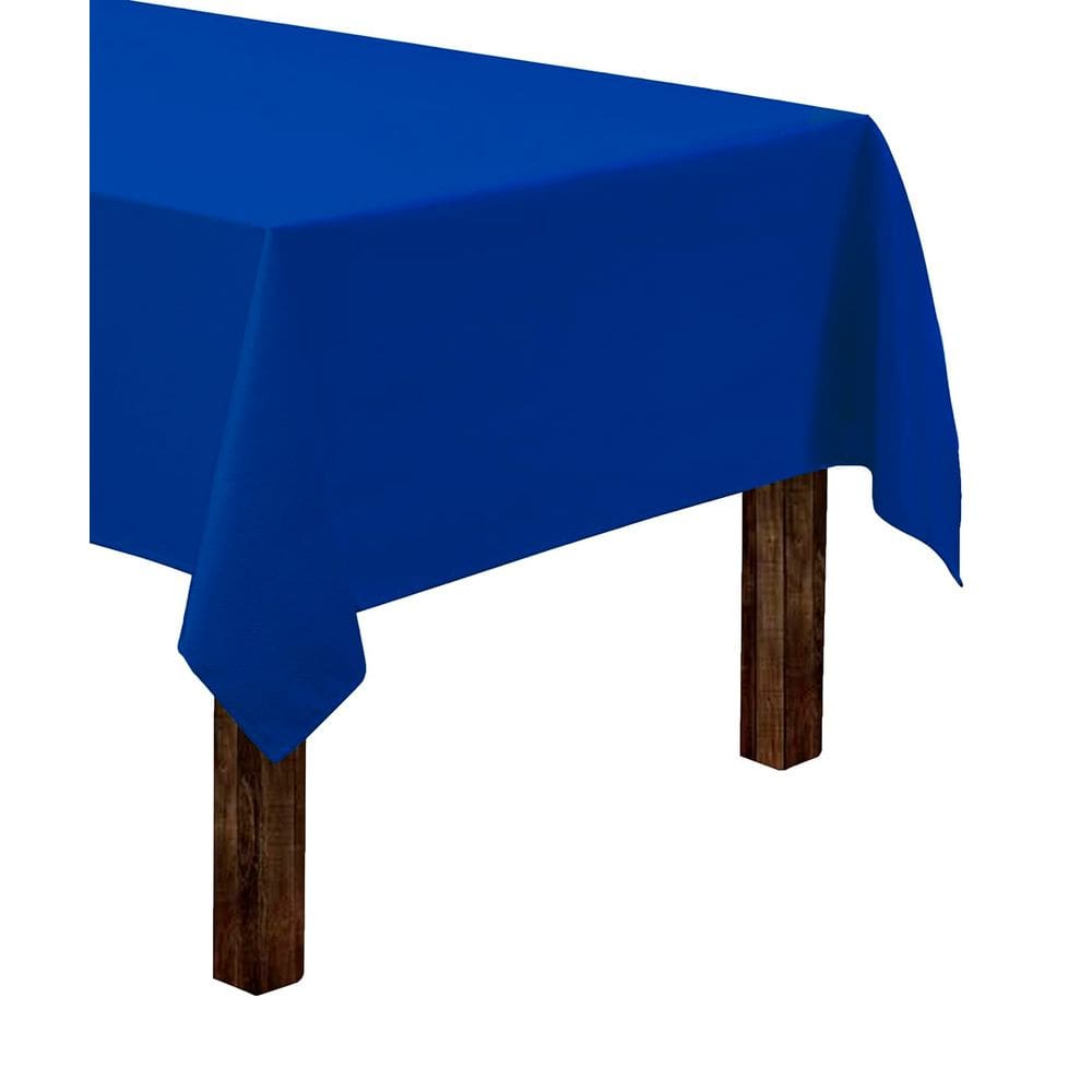 Toalha de mesa Gee Di Moda Retangular 150x210cm Azul Real