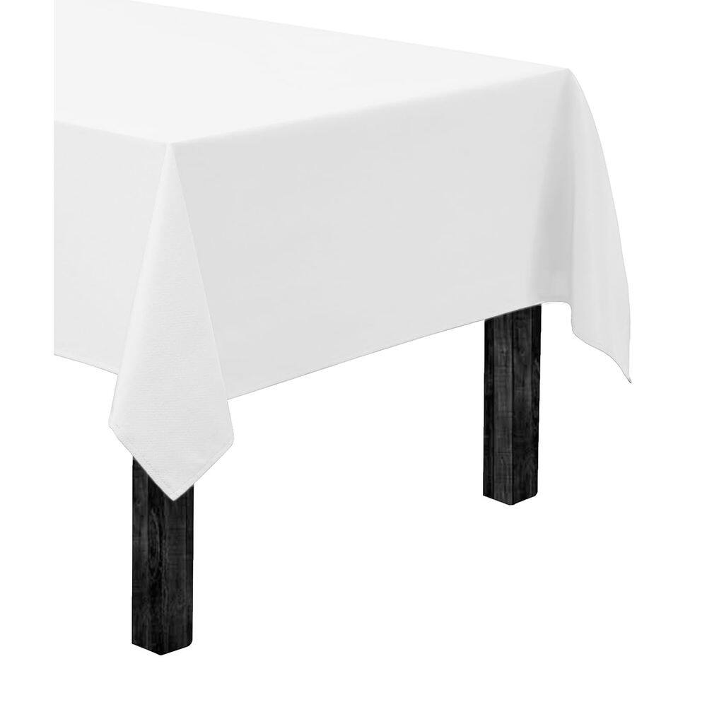 Toalha de mesa Gee Di Moda retangular 152 x 213 cm Poliéster branco