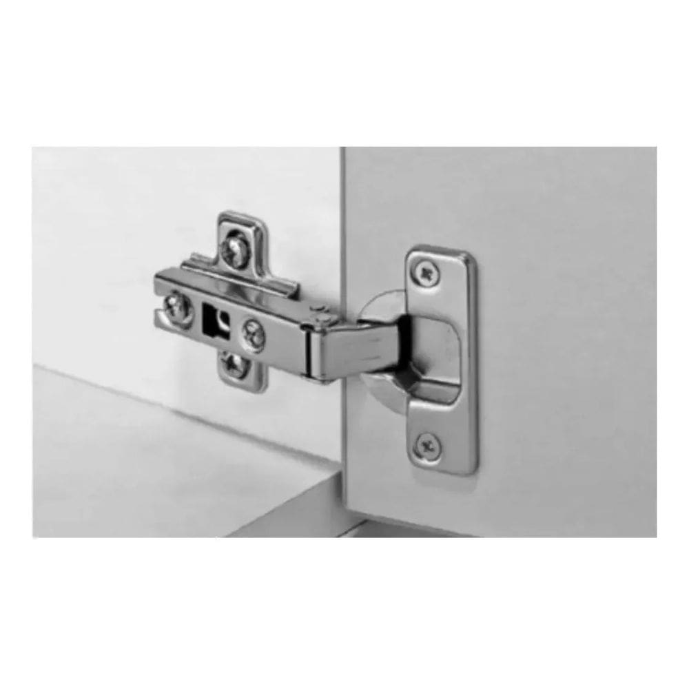 Dobradiça Curva 35mm Porta Armário Gaveta Cozinha Aço Reforçado