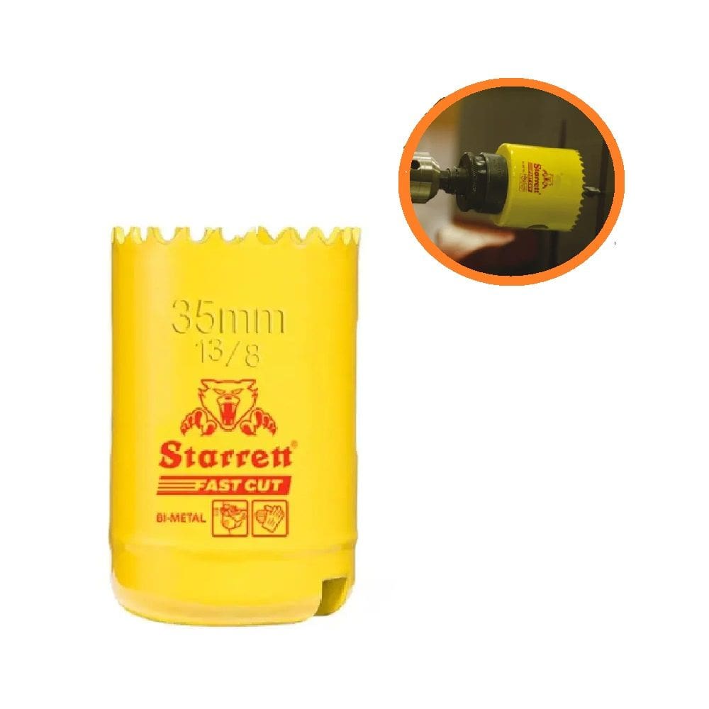 Serra Copo Bi-metal Fast Cut 1.3/8`` 35mm Fch0138-g Starrett