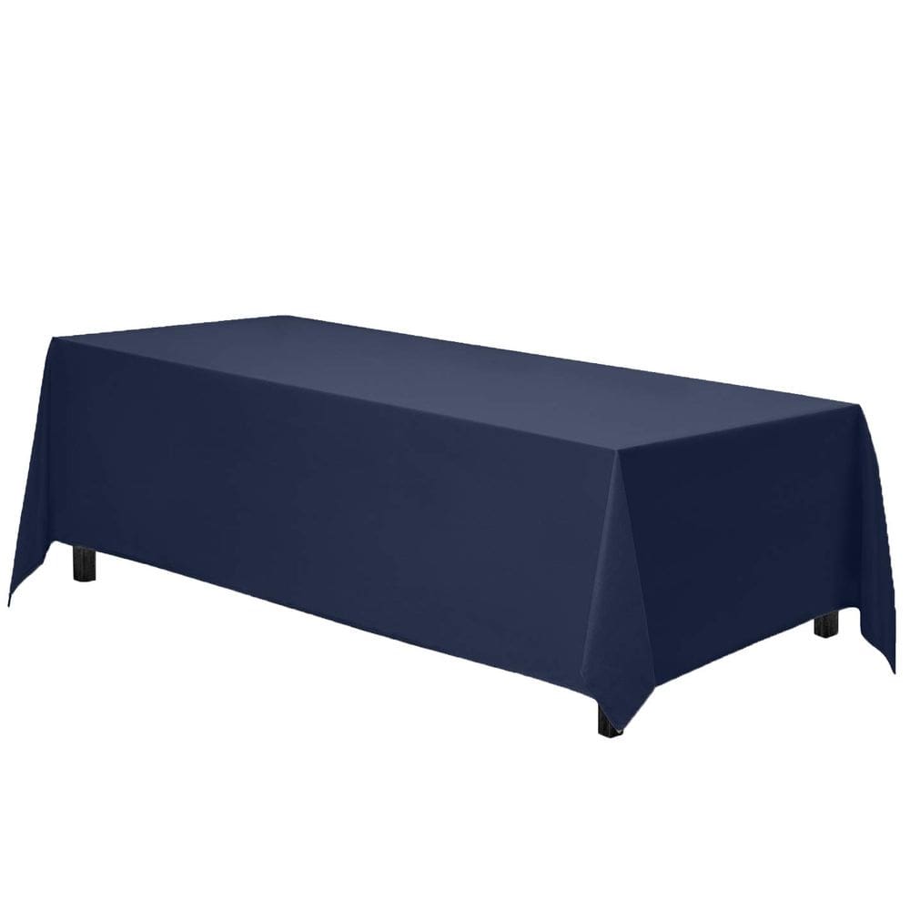 Toalha de mesa Gee Di Moda retangular 90x156cm Azul marinho