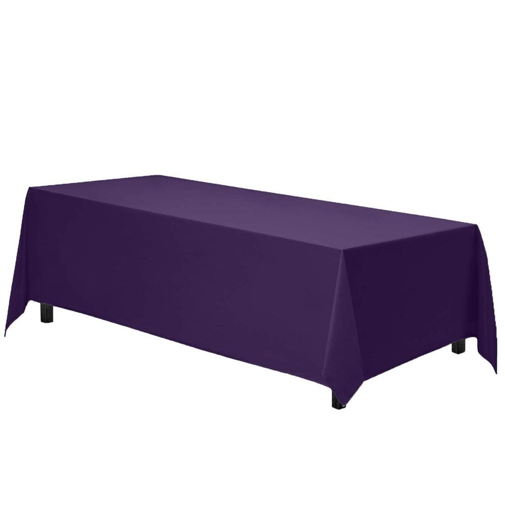 Toalha de mesa Gee Di Moda Retangular 90x132cm Poliéster Roxo