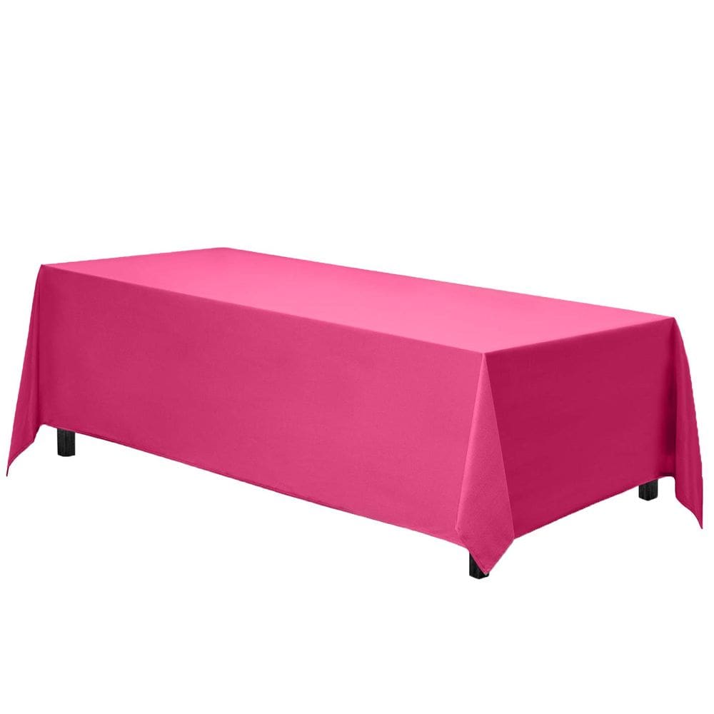 Toalha de mesa Gee Di Moda Fuchsia 90x156 cm para mesa de 8 pés