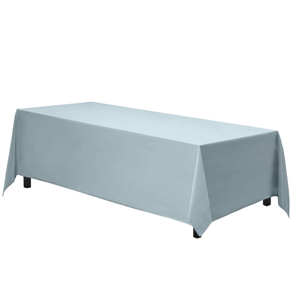 Toalha de mesa Gee Di Moda retangular 90x156 Baby Blue Poliéster