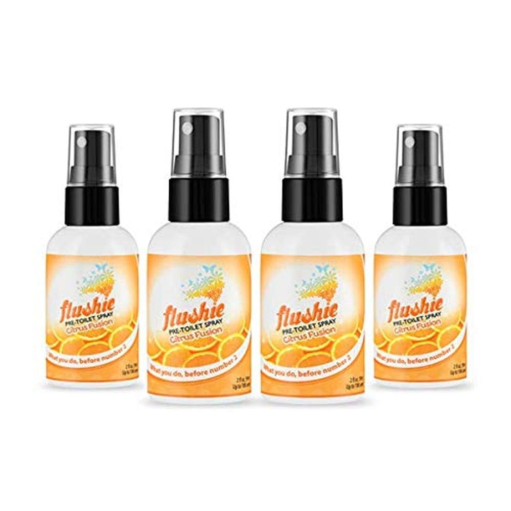 Spray de banheiro Flushie Pre-Toilet Sprays tamanho de viagem