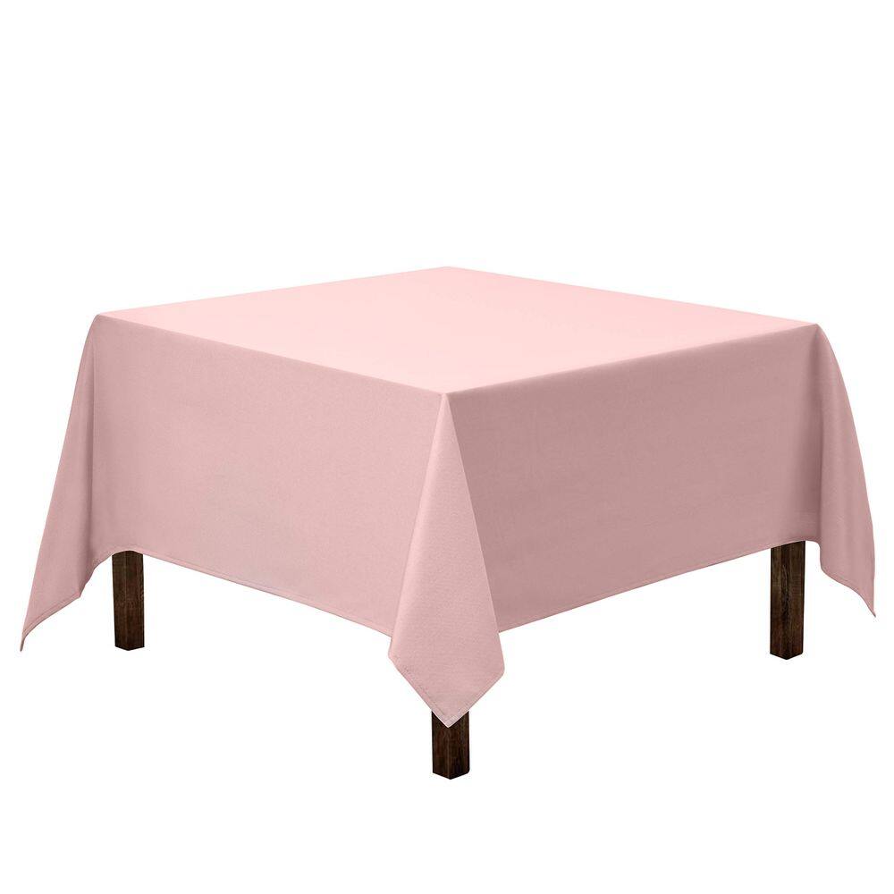 Toalha de mesa Gee Di Moda Square 132x132cm Rosa Poliéster