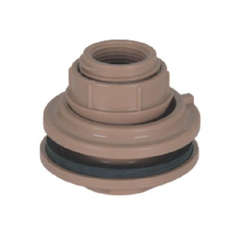 Adaptador Ajustável Com Borracha De Vedação 25x3/4 - Amanco