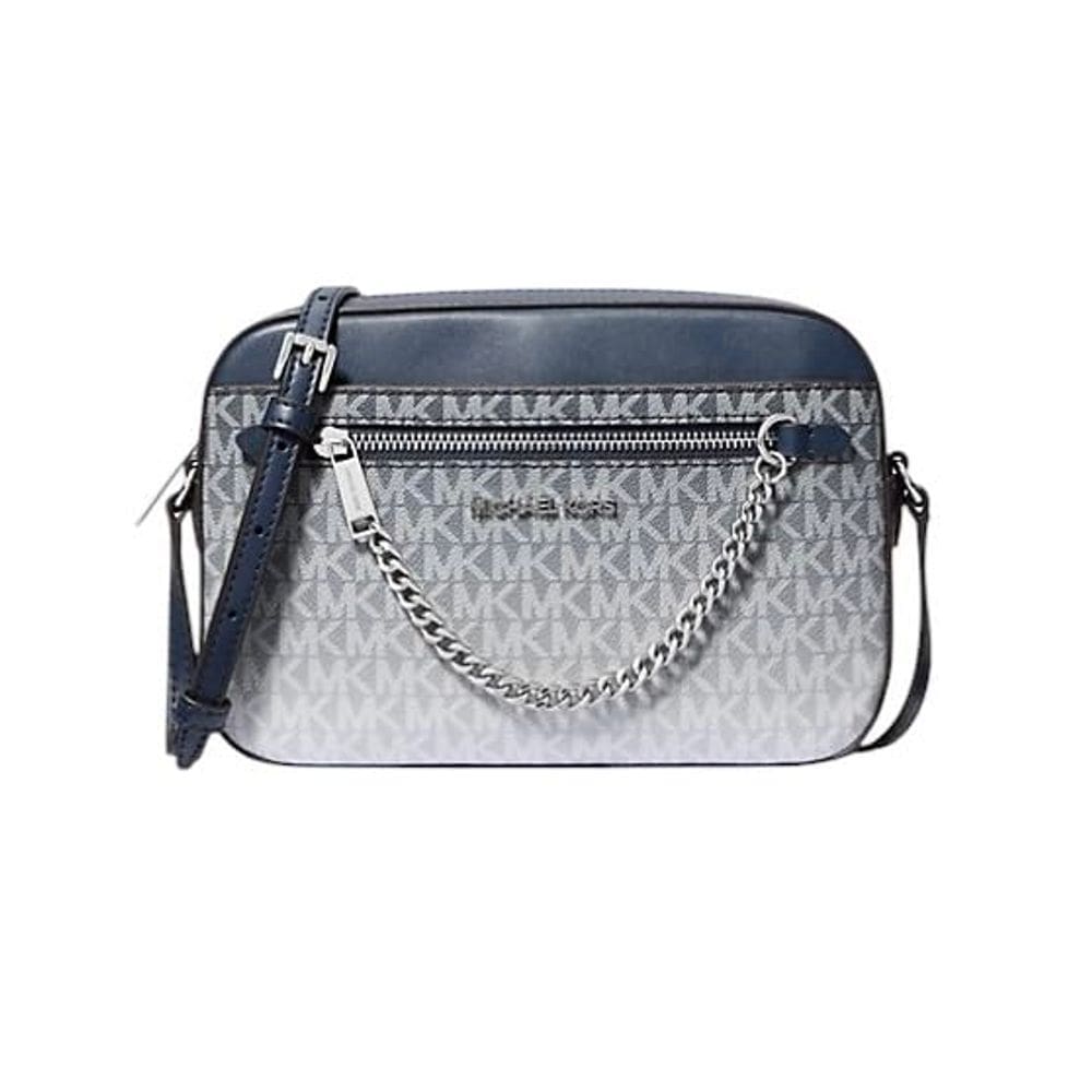 Bolsa tiracolo Michael Kors Jet Set East West Large Navy