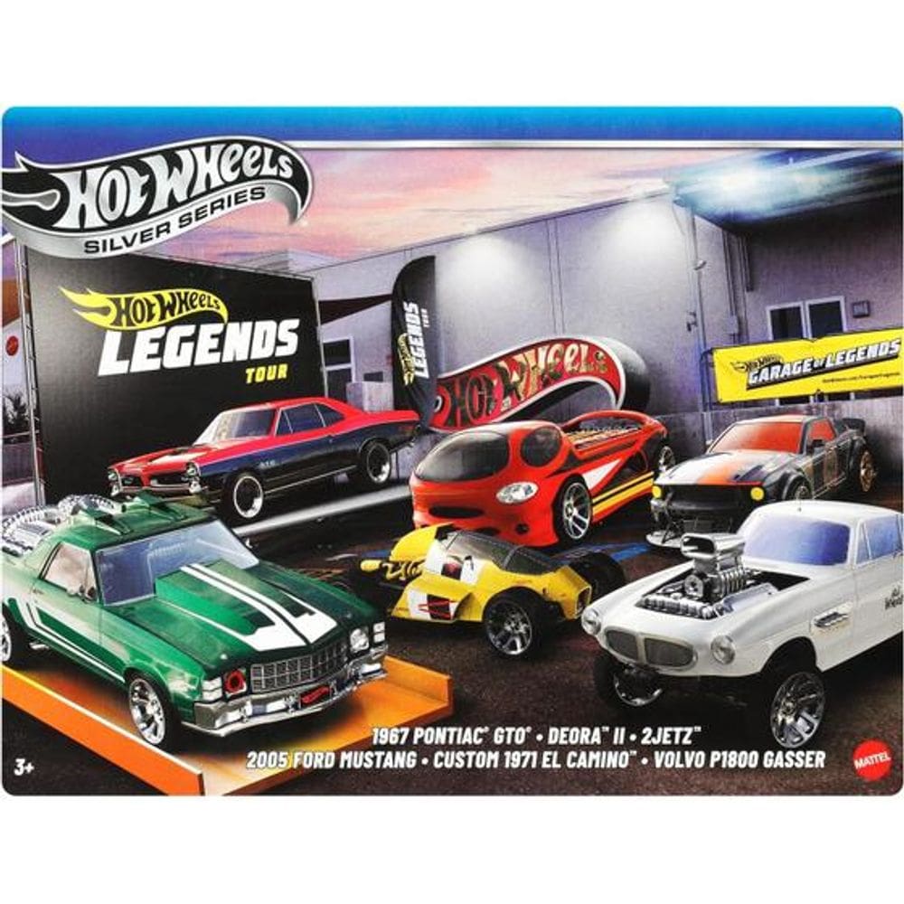 Carrinhos - silver series Legends Tour - JBY78 MATTEL