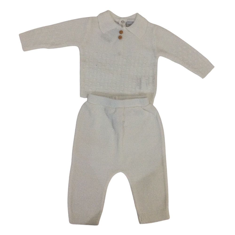 Conjunto bebê masc linha Noruega branco