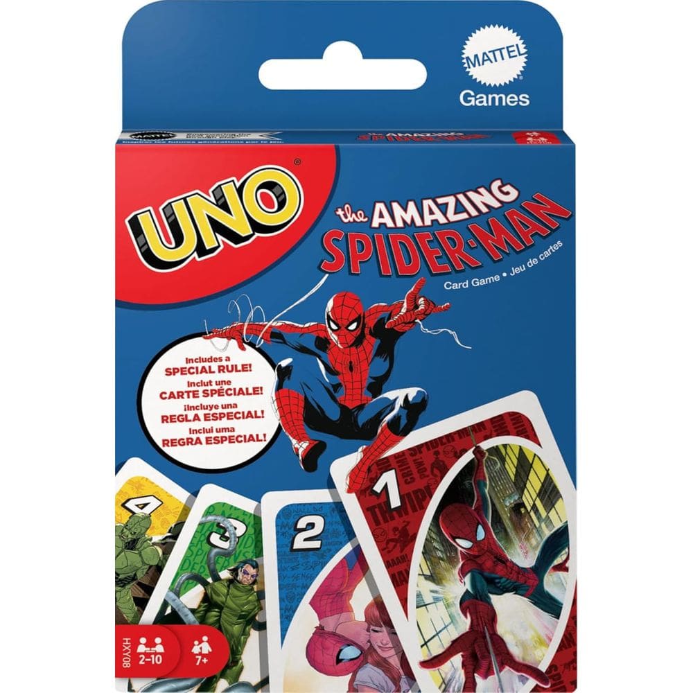 Jogo de Carta - Uno Incrivel Homen Aranha MATTEL