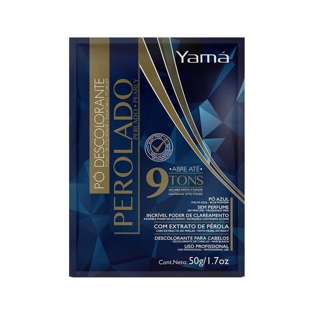 Descolorante em Pó Yamá Perolado 50g - Embalagem com 12 unidades