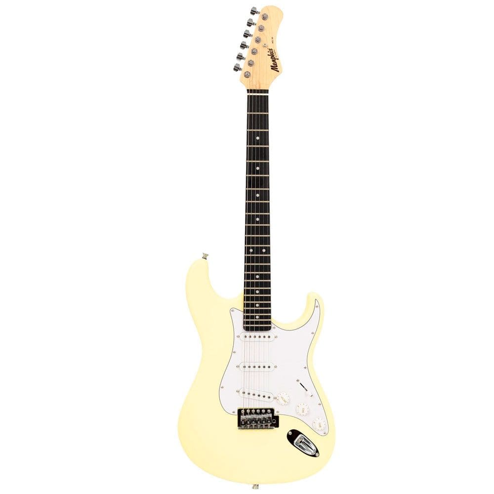 Tagima Memphis MG-30 Olympic White Satin com Escala Escura