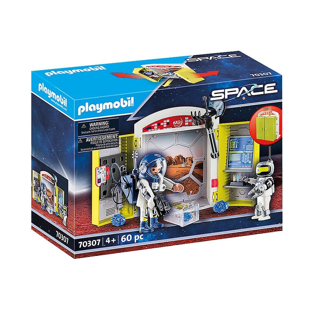 Playmobil - Play Box Missão Marte - Space - 70307