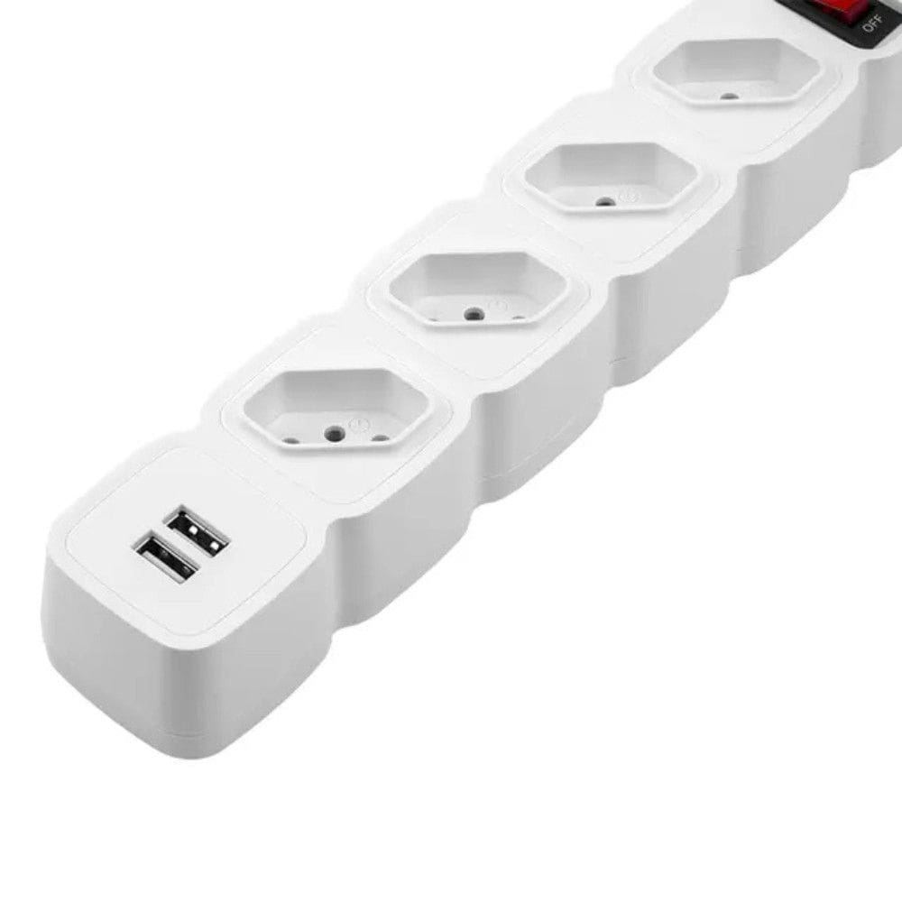 Filtro De Linha 4 Tomadas EPE 204 BC 2 4824204 Intelbras