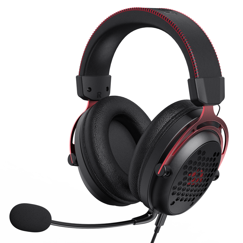 Headset Gamer Redragon H386 Diomedes Jack 3.5 mm USB - Preto