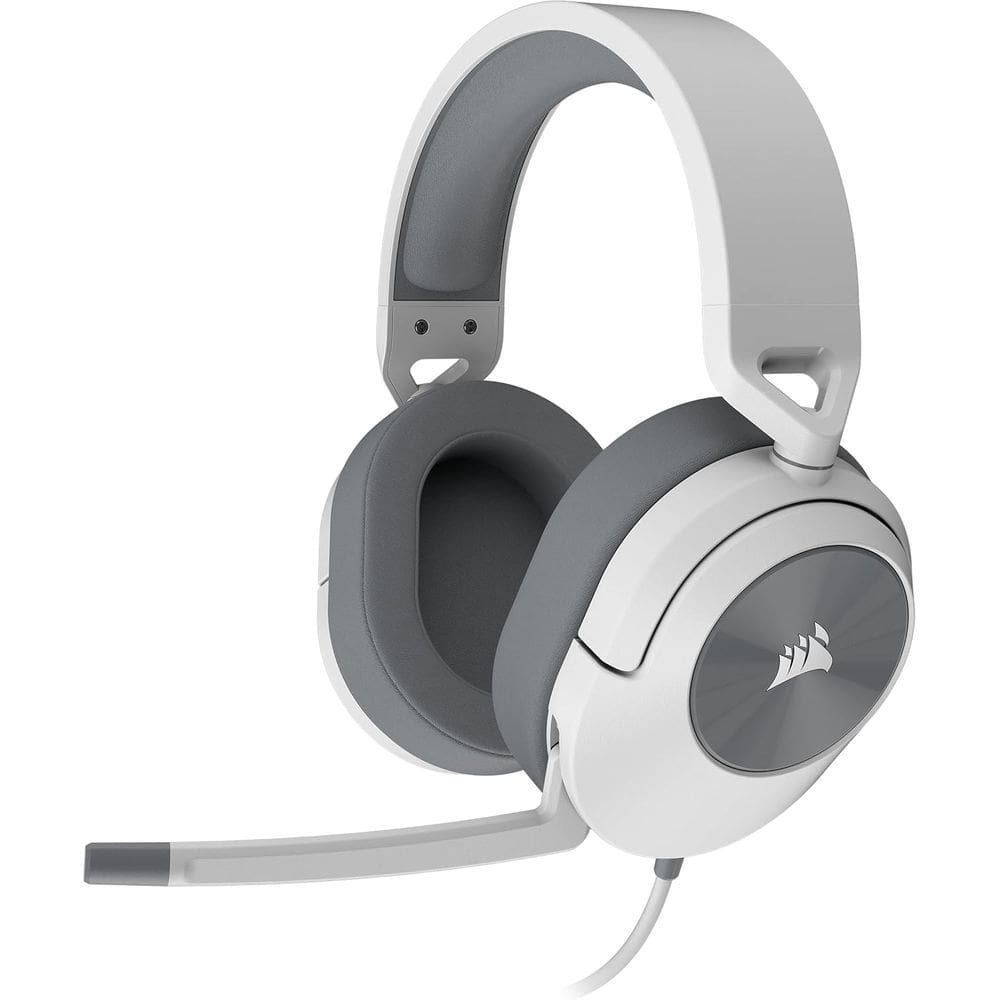 Headset Gamer Corsair HS65 Surround USB - Preto/Branco