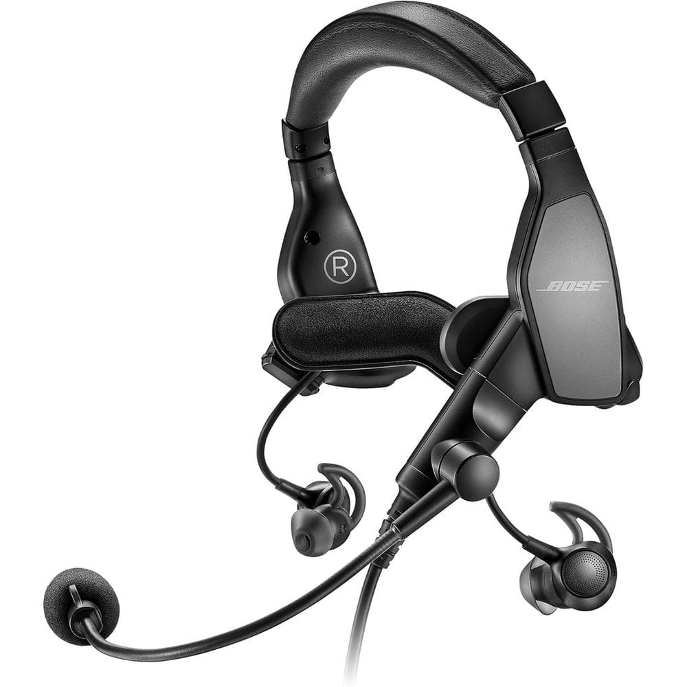 Headset Bose Proflight 2 com Cabo Reto 6PIN LEMO (Bluetooth)