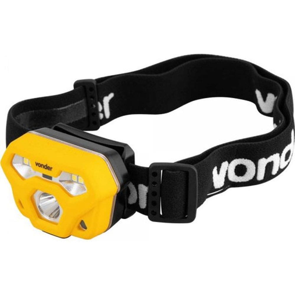 Lanterna De Led Para Cabeça Recarregável - Lcv 400 Vonder
