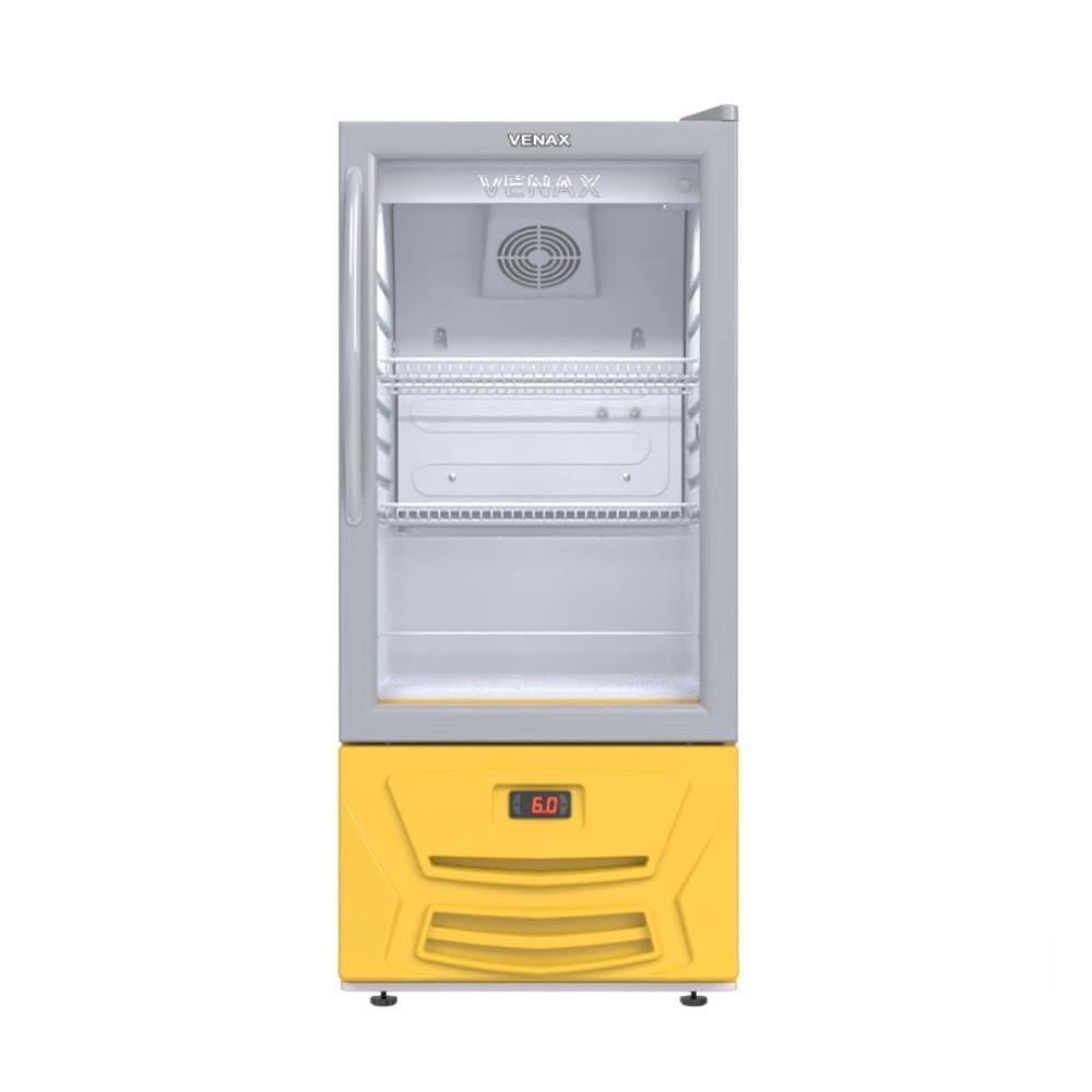 Geladeira/refrigerador 82 Litros 1 Porta Amarelo - Venax - 220v - Vvcd100