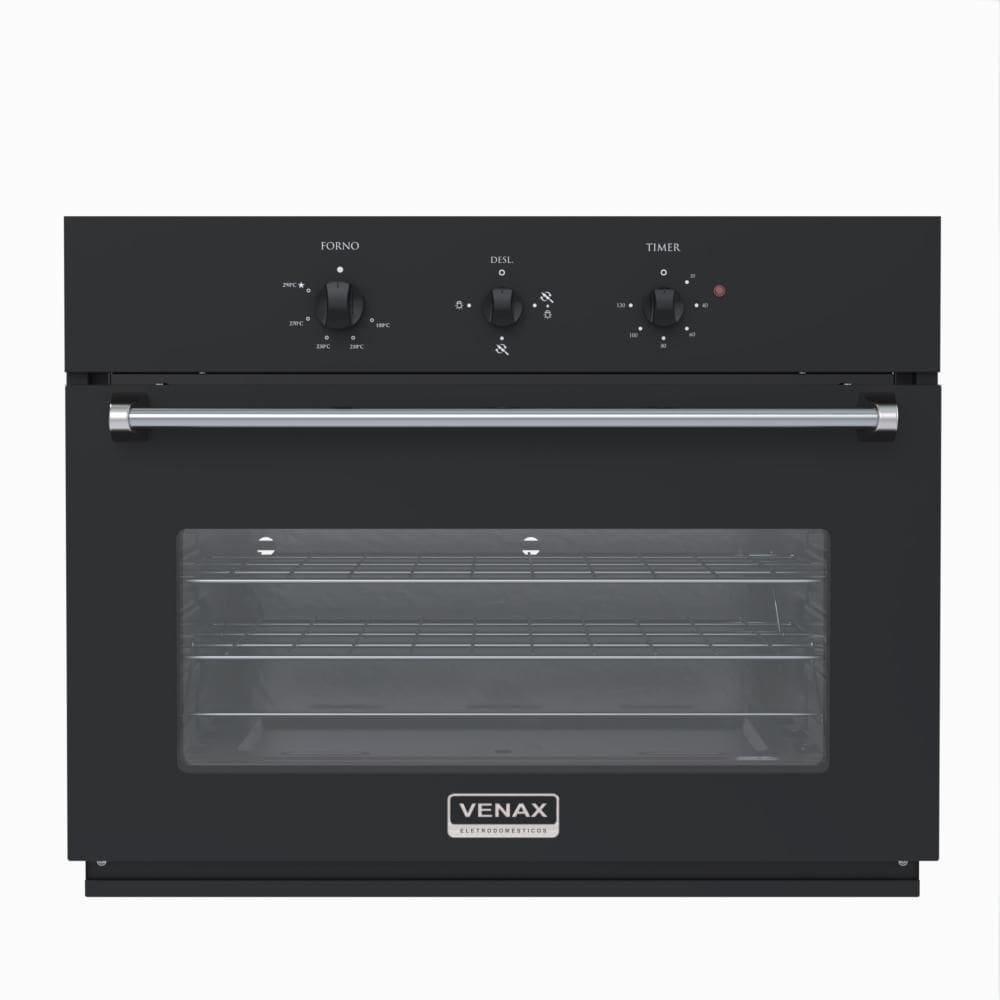 Forno de Embutir a Gas Venax 88,3L Arena GIII Preto