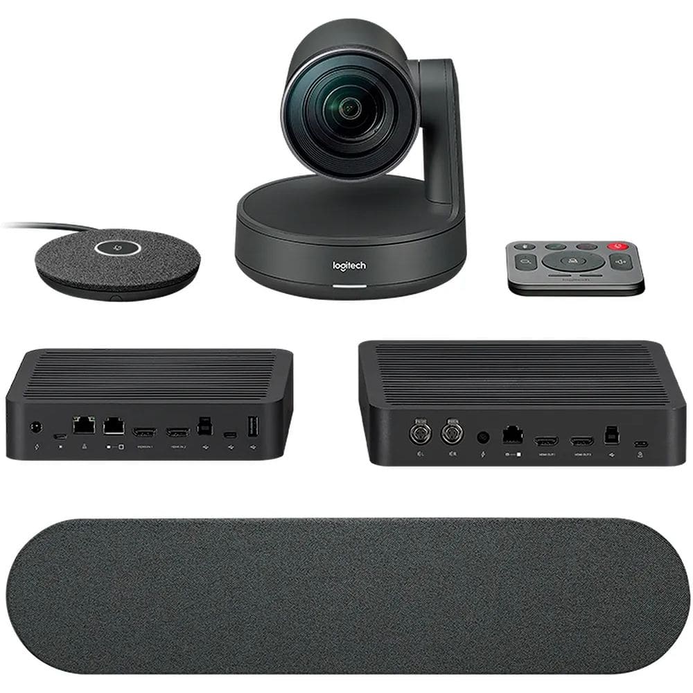 Kit de Vídeo conferencia Logitech Rally 960-001235 - Preto