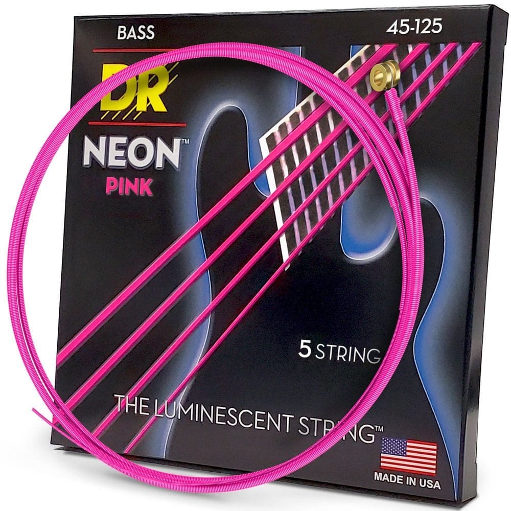 Cordas para baixo DR Strings HI-DEF NEON NPB5-45