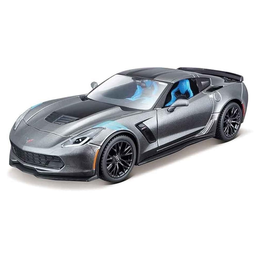 Modelo de carro fundido Maisto 2017 Chevrolet Corvette 1:24