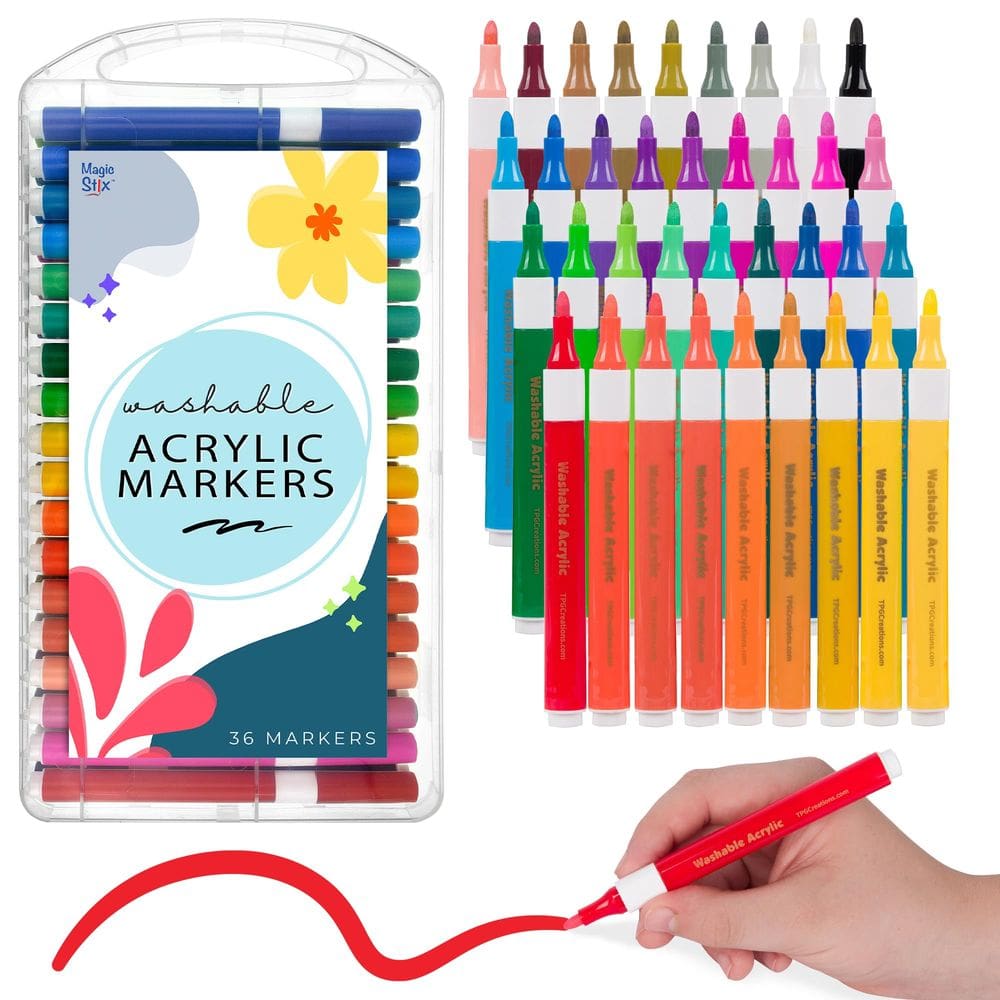 Marcadores acrílicos The Pencil Grip Magic Stix 36 Colors Kids