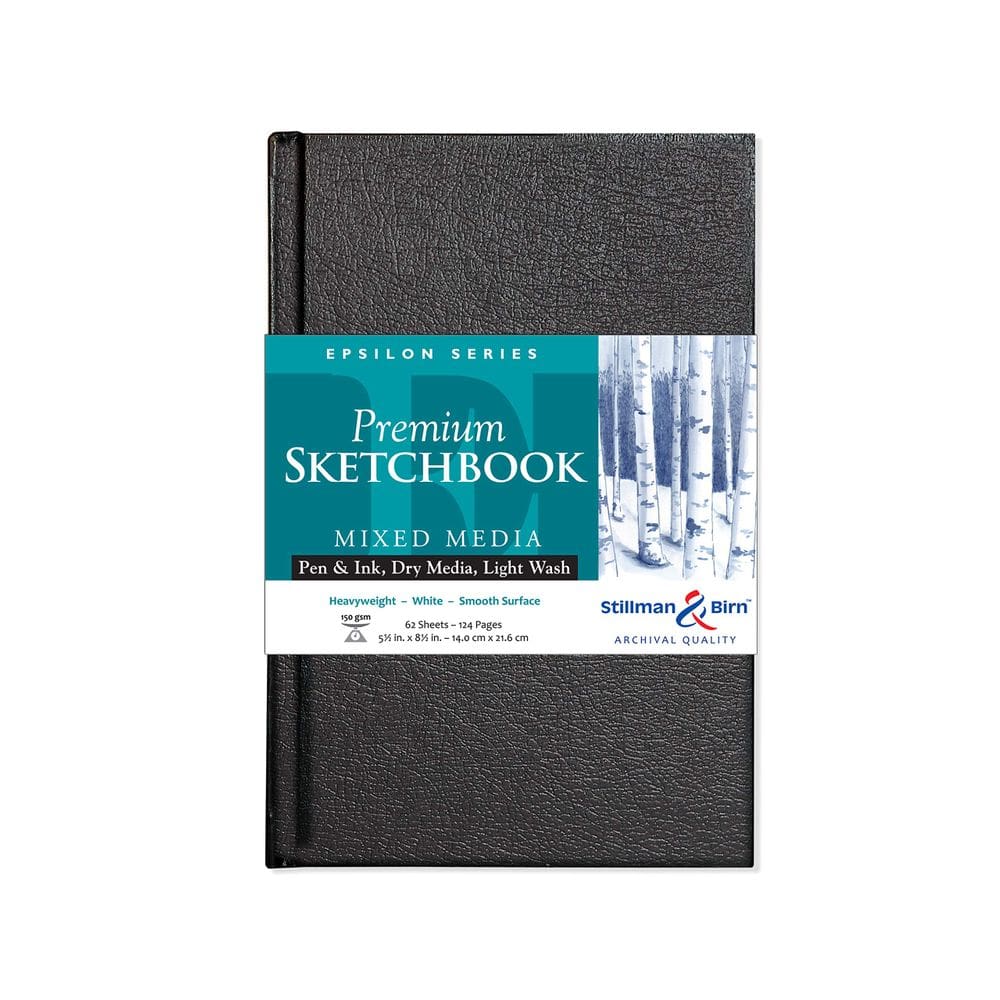 Caderno de esboços Stillman & Birn Epsilon Series Capa dura 150 g/m²