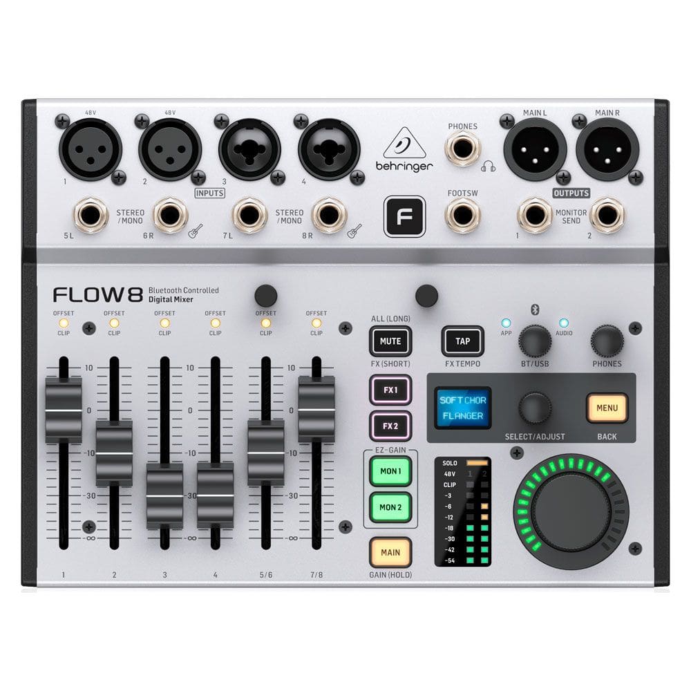 Mesa Digital 8 Canais Behringer Flow 8