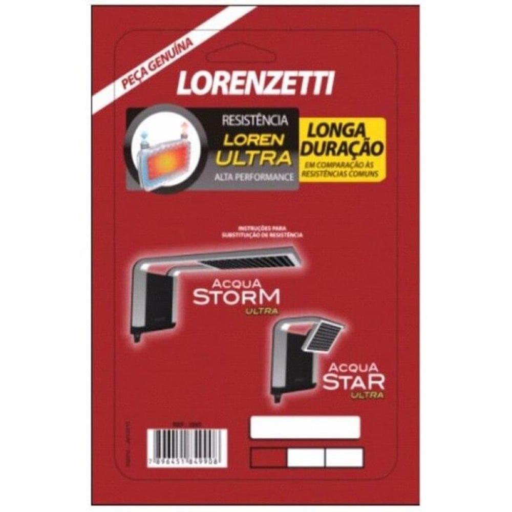 Resistência Lorenzetti Acqua Storm/Star, 7700 watts