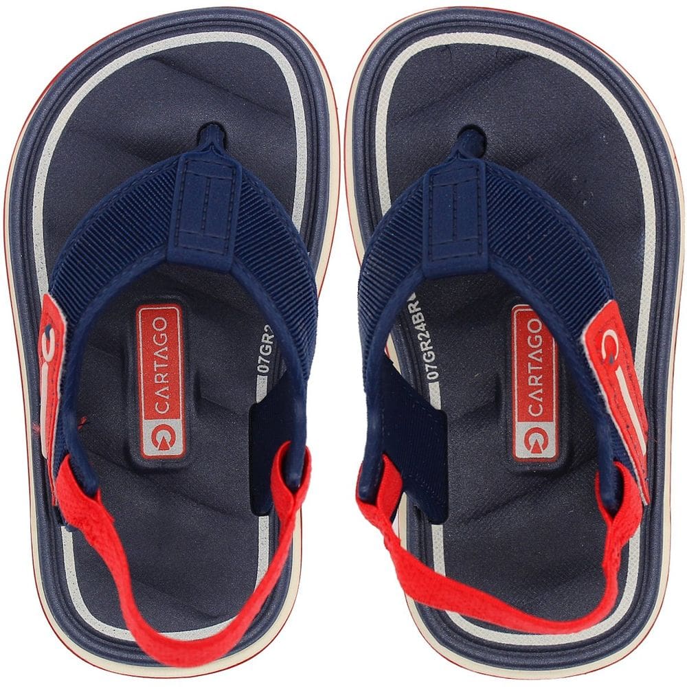 Sandália de Dedo Infantil Baby Cartago Malaga Sport Menino