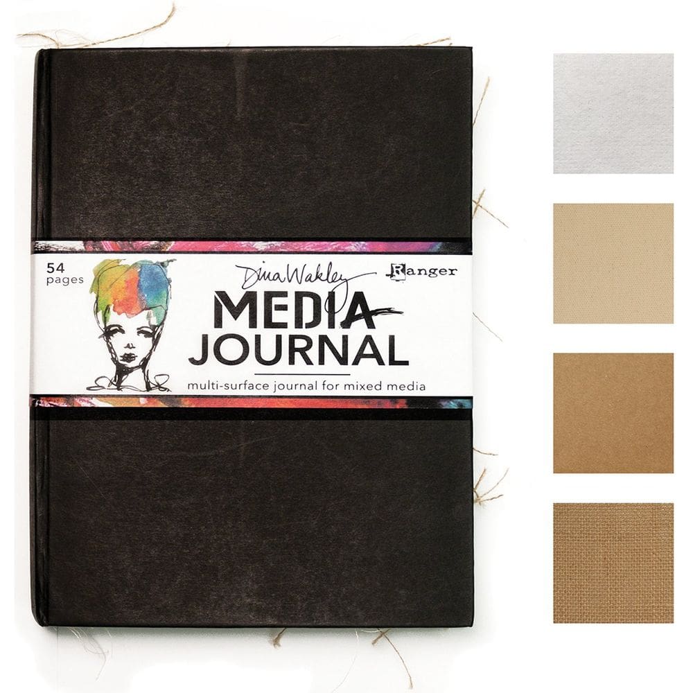 Jornal de mídia Ranger MDJ54726 Dina Wakley 8x10