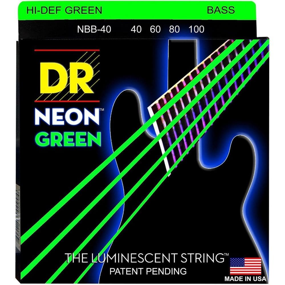 Cordas para baixo DR Strings HI-DEF NEON NGB-40