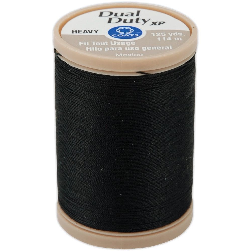 Thread Coats & Clark Dual Duty XP Heavy 125 YD Preto