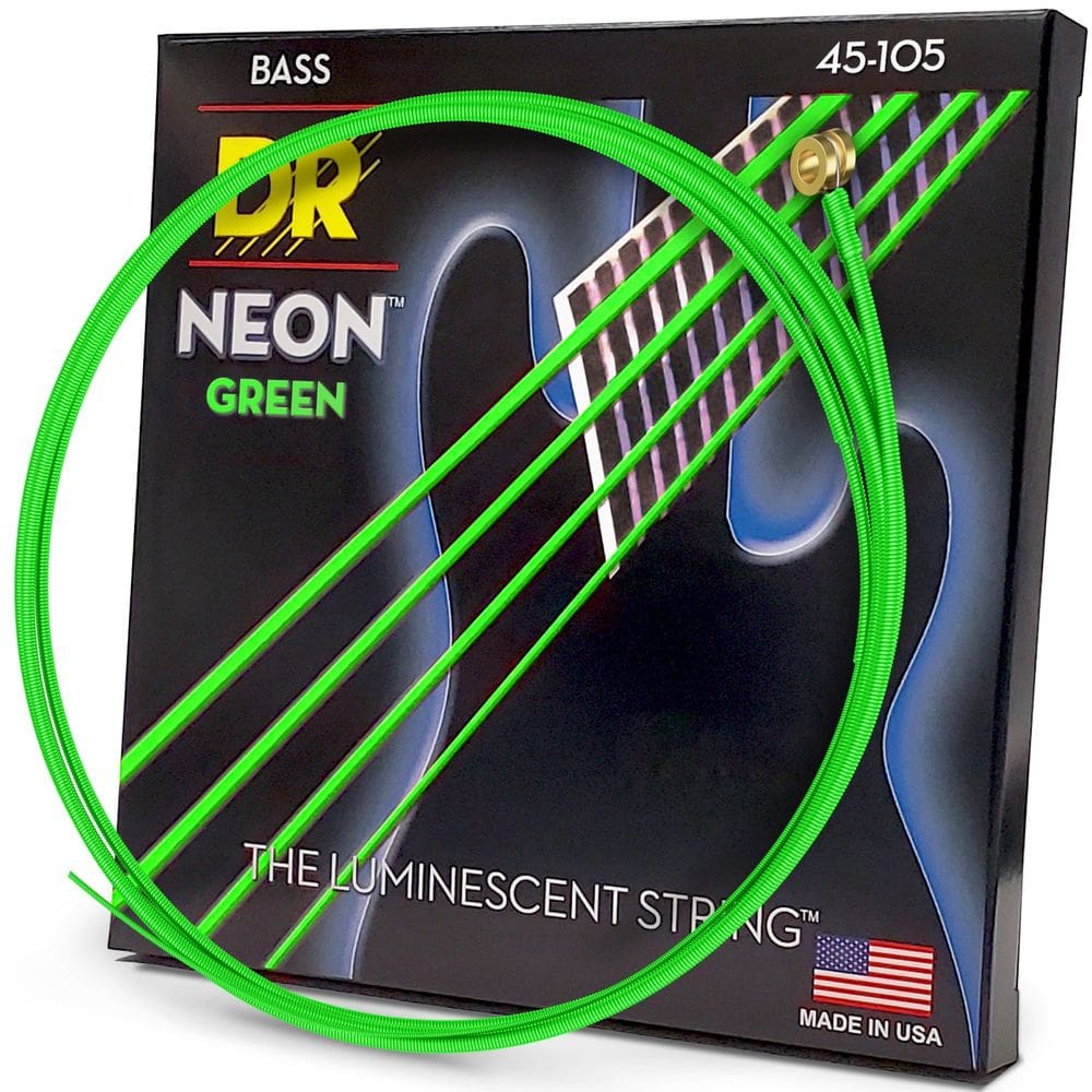 Cordas de guitarra acústica DR Strings HI-DEF NEON NGB-45