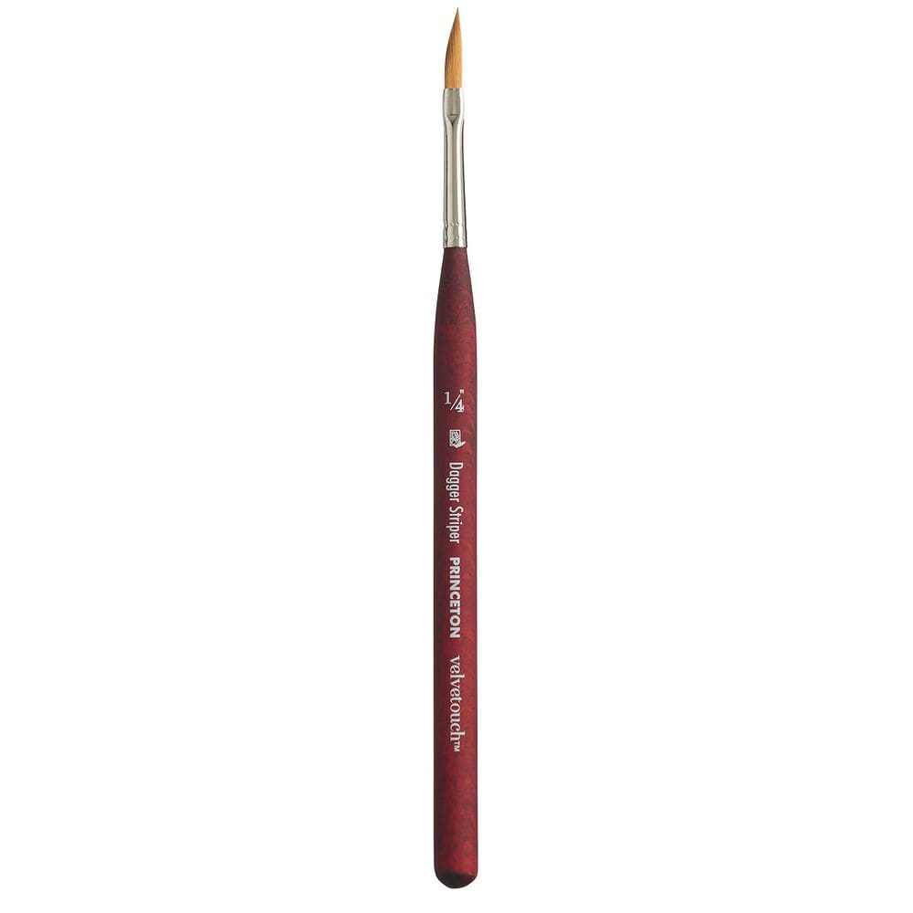 Pincel de pintura Princeton Velvetouch Series 3950 Mini-Dagger 0,6 cm